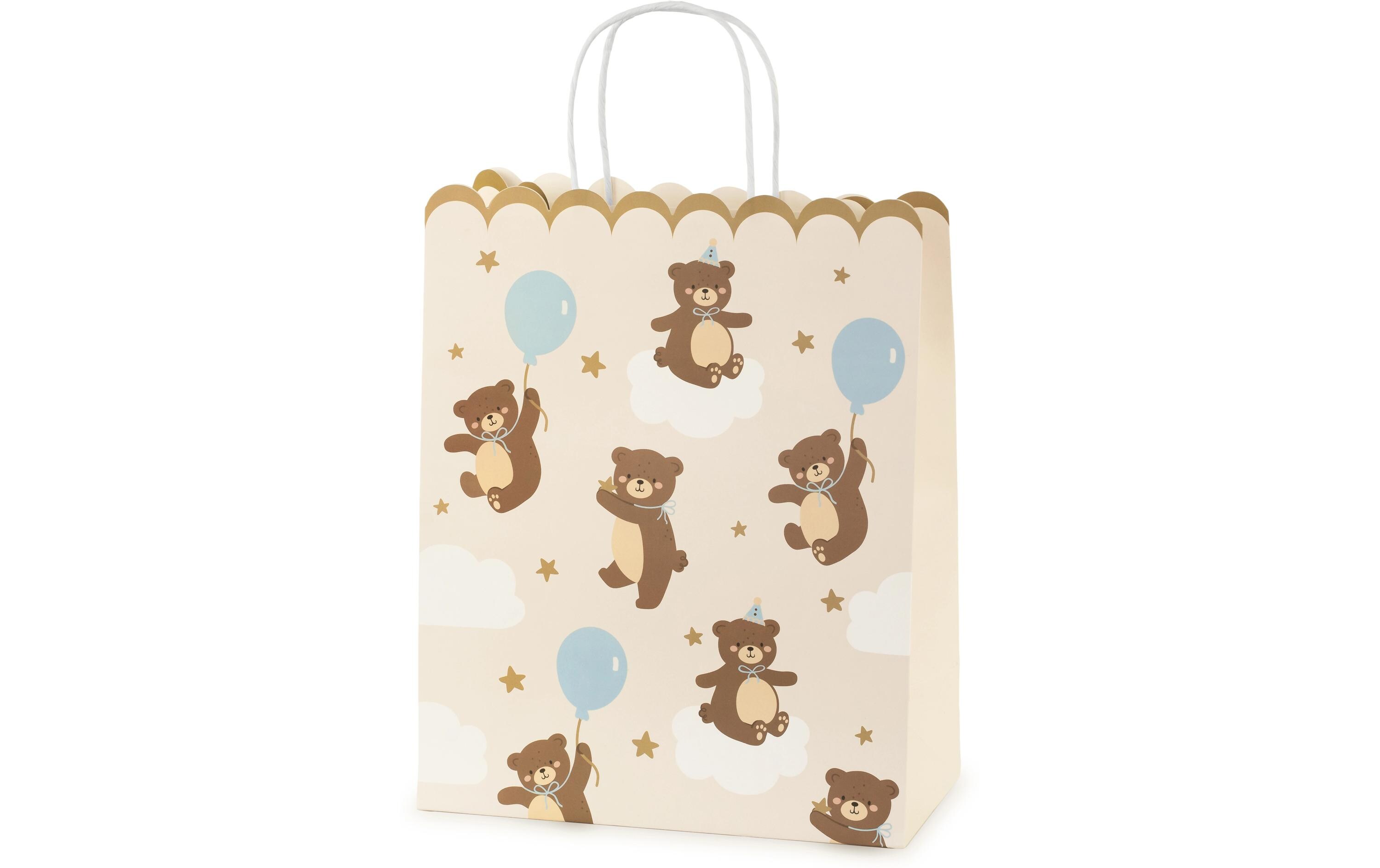 Geschenktüte Teddybären 26 x 32.5 x 13 cm, 1 StückTeddybär-Geschenktüte