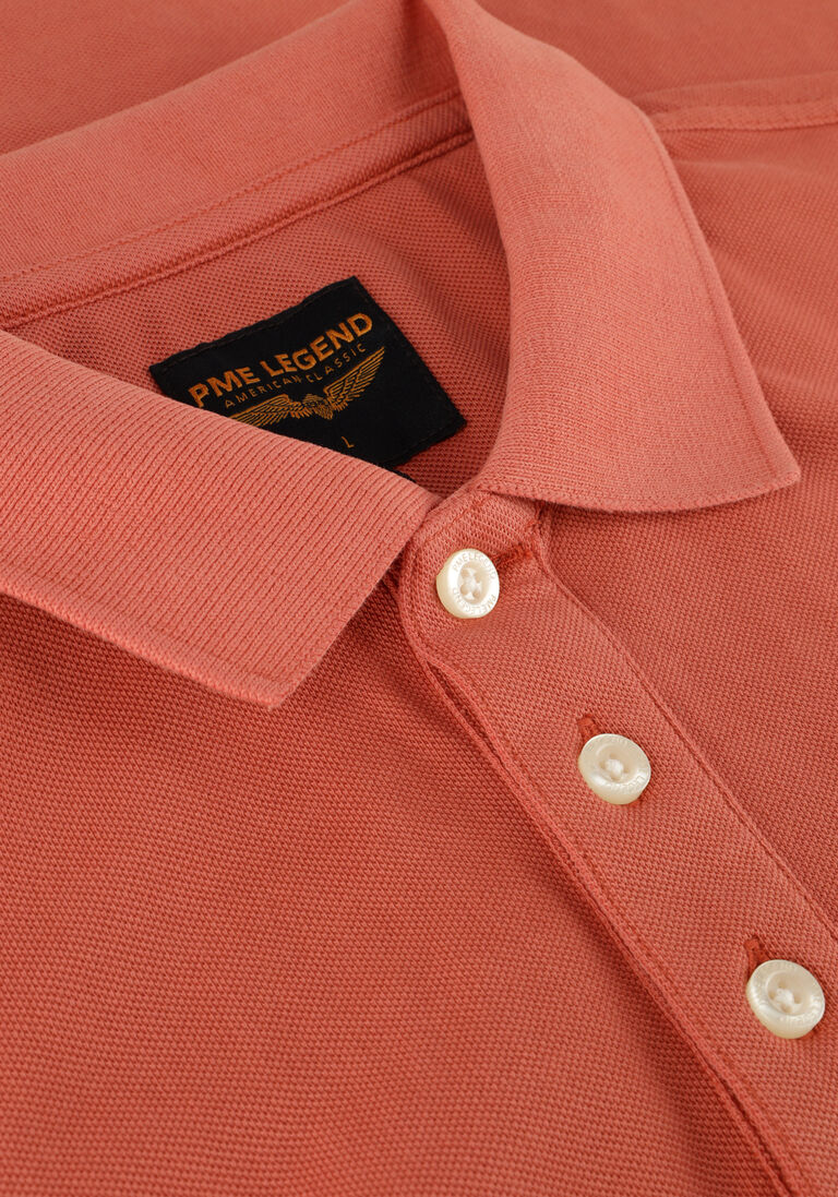 PME LEGEND rode pme legend polo short sleeve polo garment dye