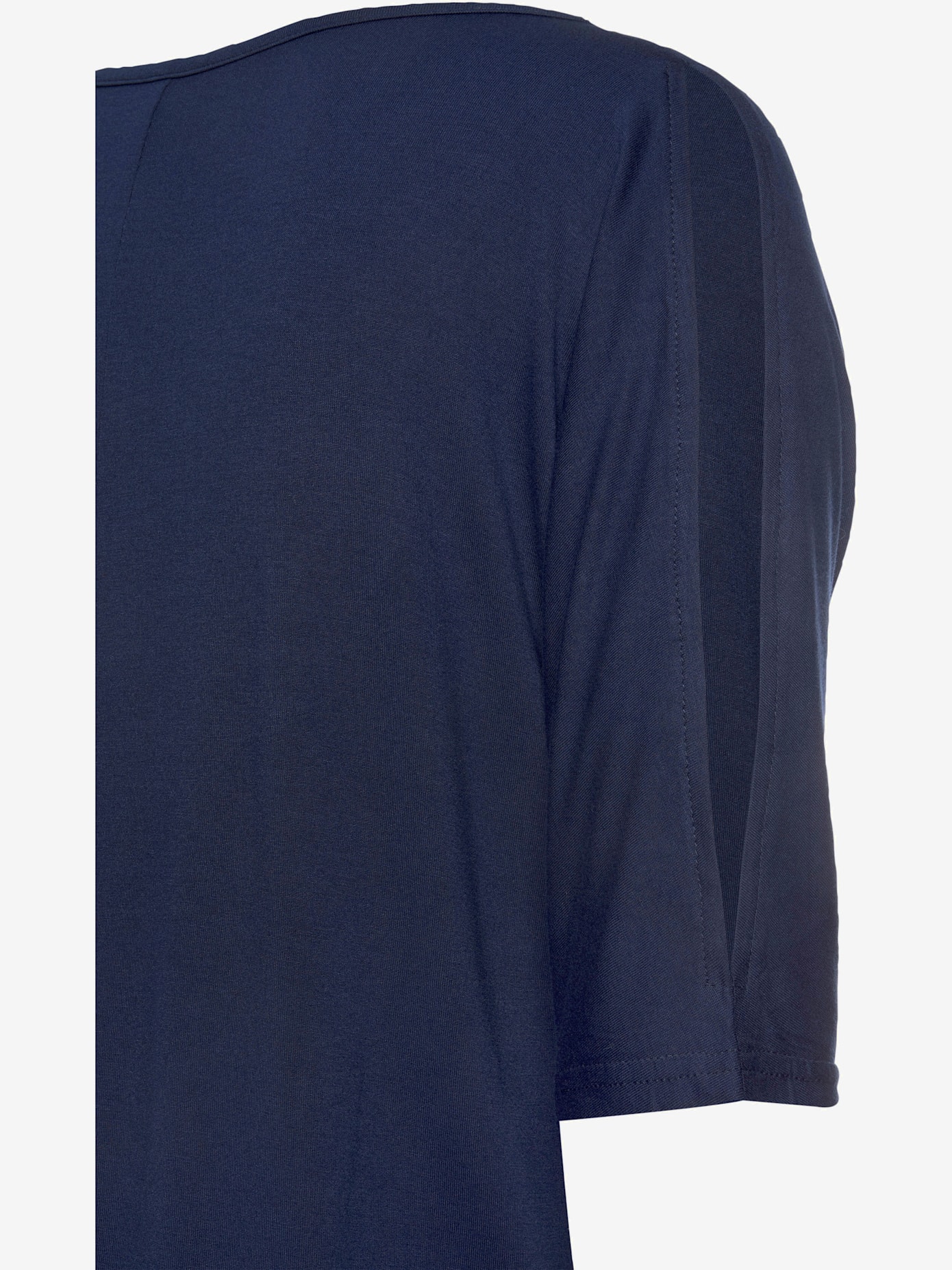 T-shirt manches mi-longues avec découpe
