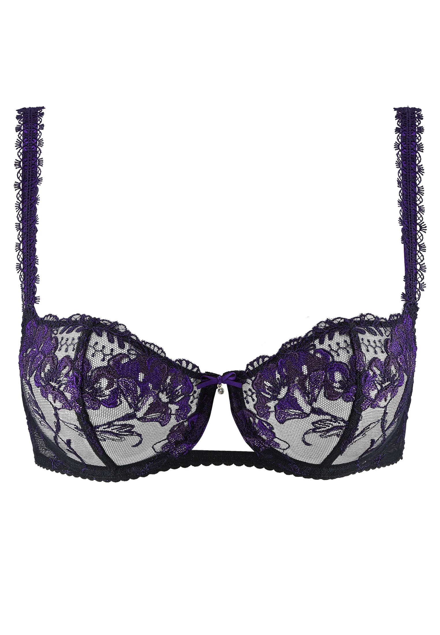 A FLEUR DE TOI - Soutien-gorge corbeille | Noir