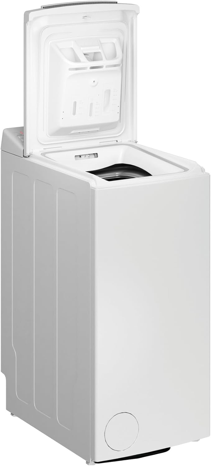 Bauknecht WMT BK 1266 B Toplader-Waschmaschine (6 kg)/ EEK B/Inverter-Motor/SoftOpening/Mehrfachwasserschutz+/ Antiflecken/Kurz 30' Min./ Aqua saver: Sparprogramm/FreshFinish/ 15° Green&Clean