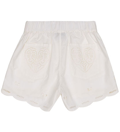 Stella McCartney Kids Shorts - Ivory m. Lochmuster