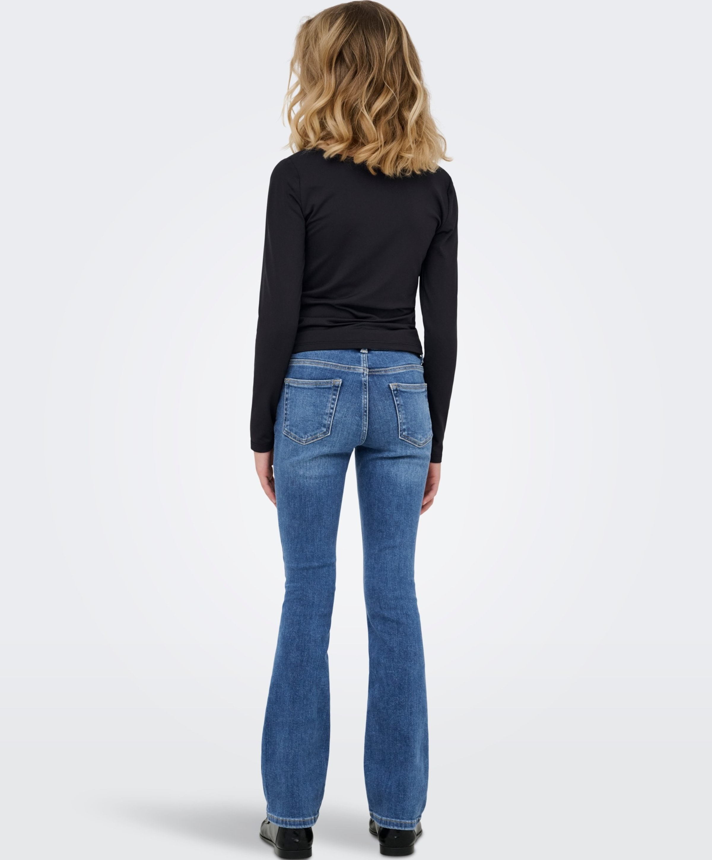 Only KOGBLUSH FLARED DNM REA1319 NOOS meisjes jeans blauw