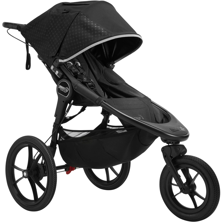 baby jogger Sportwagen Summit X3 in Midnight Black inklusive Wetterschutz