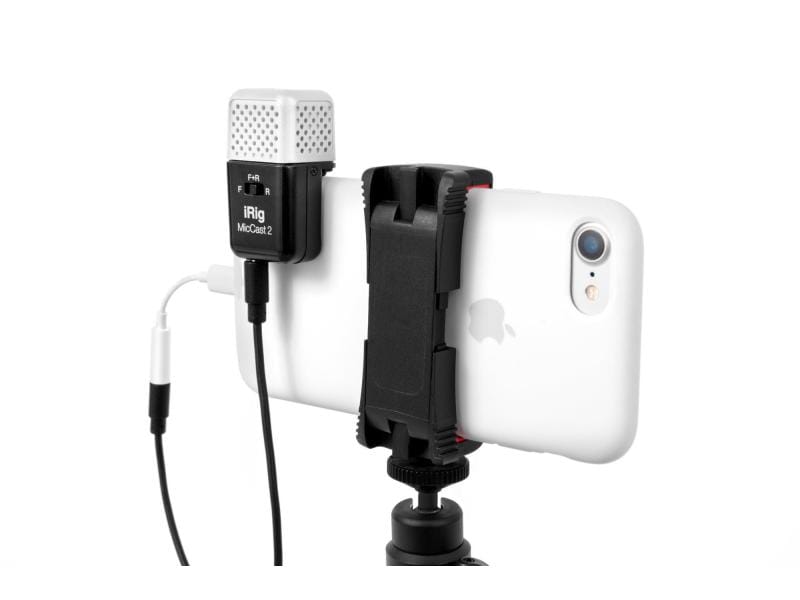 IK Multimedia Mikrofon iRig Mic Cast 2 Kompaktes Mikrofon für iOS & Android