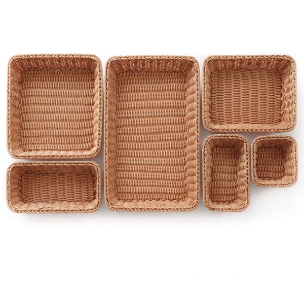 Kurv, brødbrett, brød, frukt, forsterket, GN1/6 - Hendi 426746