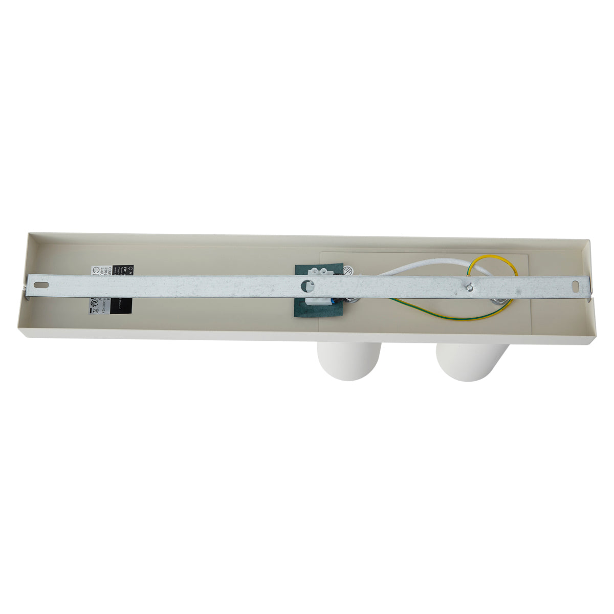 QAZQA Moderne plafondspot beige 2-lichts verstelbaar - Renna