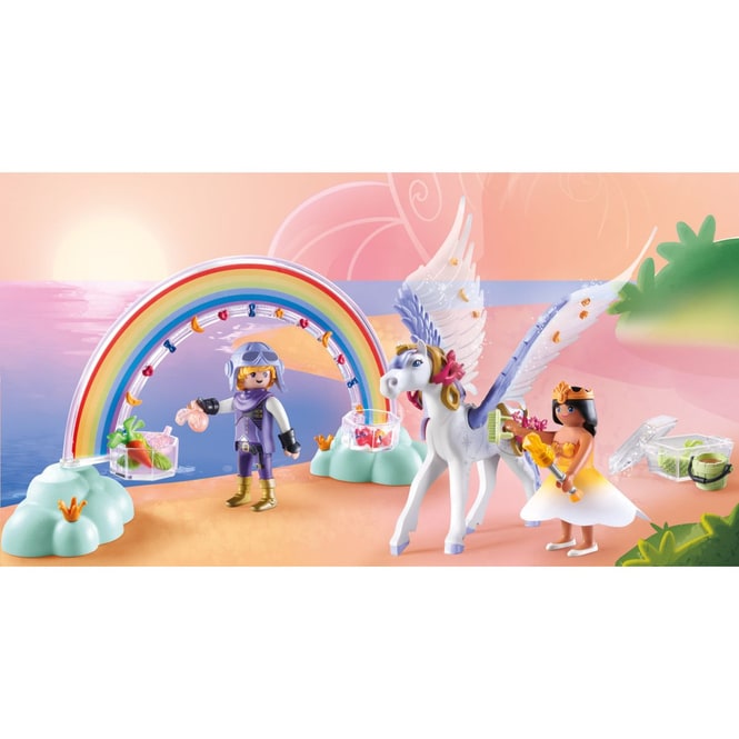 Playmobil® 71361 - Himmlischer Pegasus mit Regenbogen- Playmobil® Princess Magic