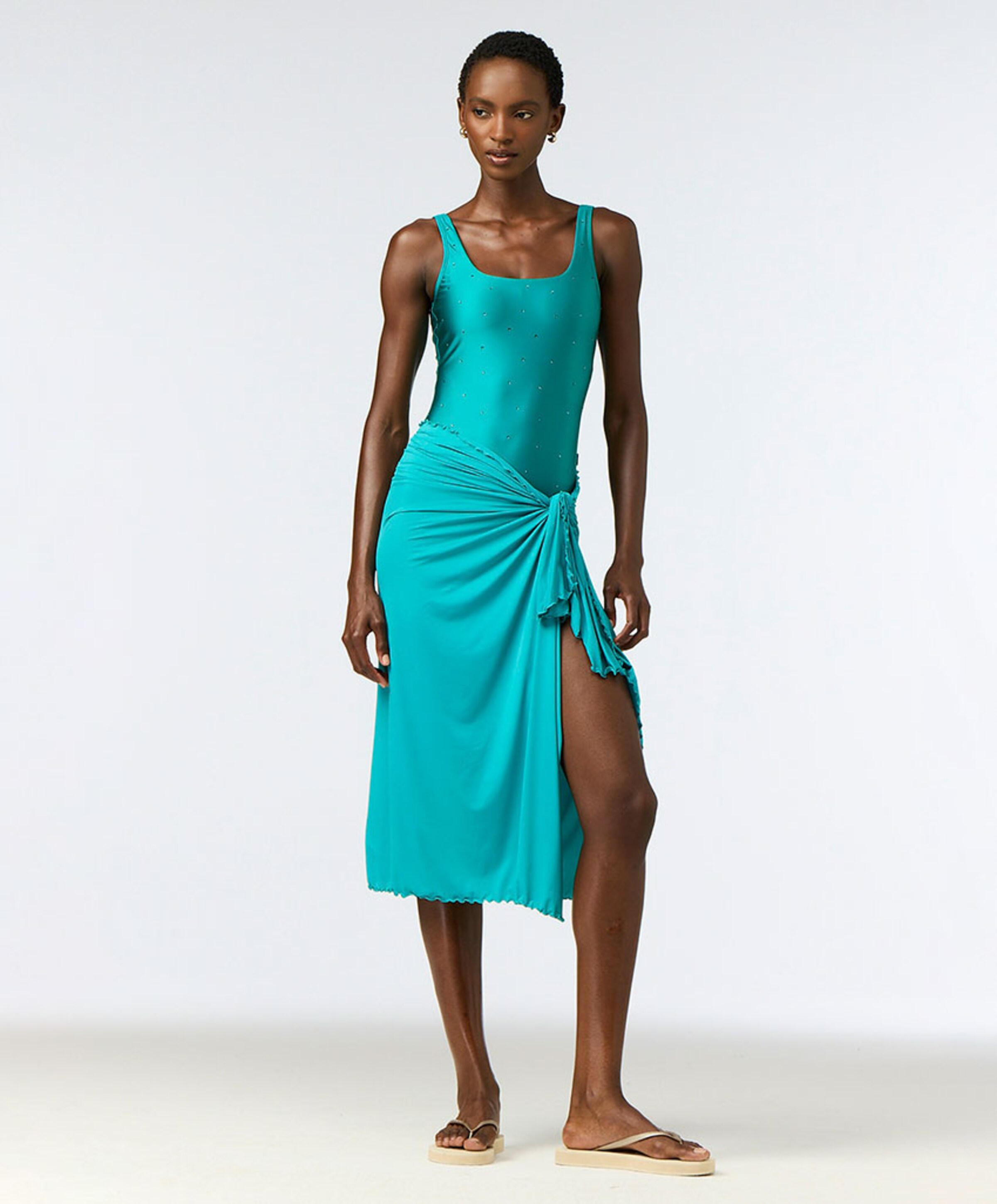 Goldbergh Dames pareo blauw