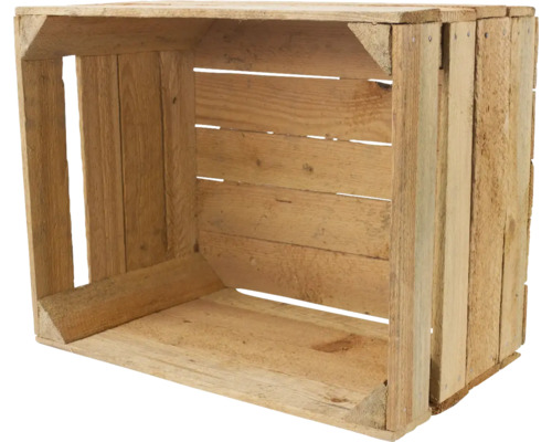 Vintage fruitkist naturel 50x40x30 cm