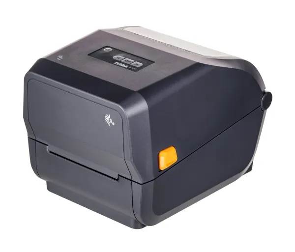 Zebra ZD421t - Etiketprinter - termo transfer - Rulle (11,2 cm) - 300 dpi - op til 102 mm/sek. - USB 2.0, USB vært, LAN - grå
