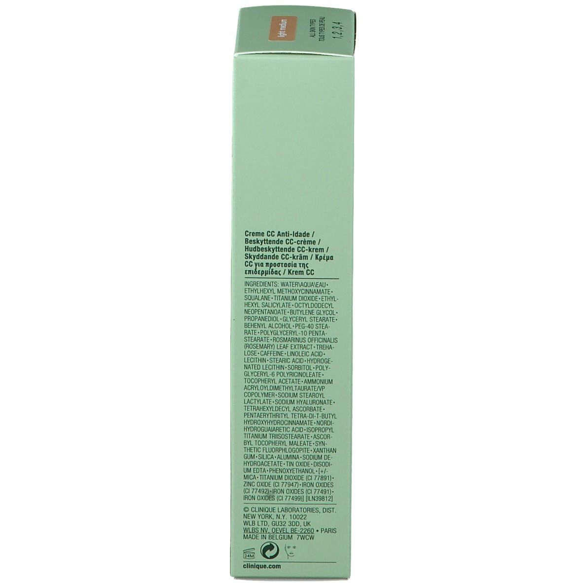 CLINIQUE Superdefense™ CC Cream SPF 30 Light Medium Getönte Feuchtigkeitscreme Anti-Age