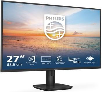Philips - 27E1N1100A - Monitor - Zwart - IPS LED - 100 Hz