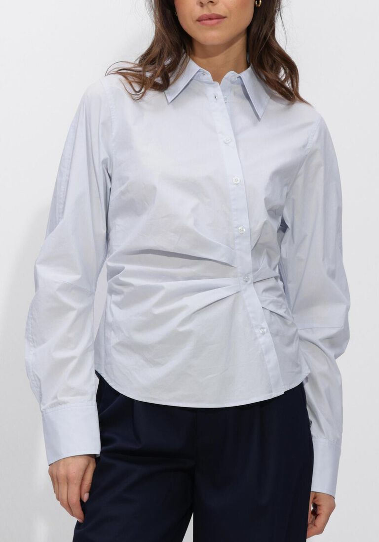 lichtblauwe second female blouses hill shirt