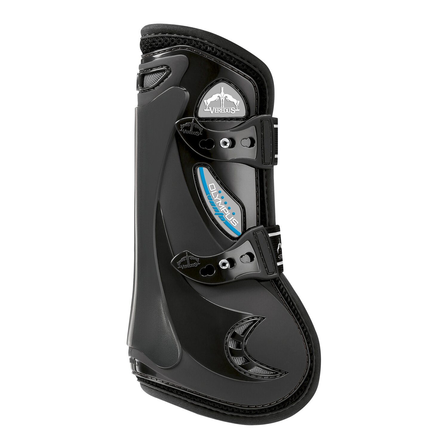 VEREDUS Springgamaschen Olympus Vento, für die Vorderbeine  - black