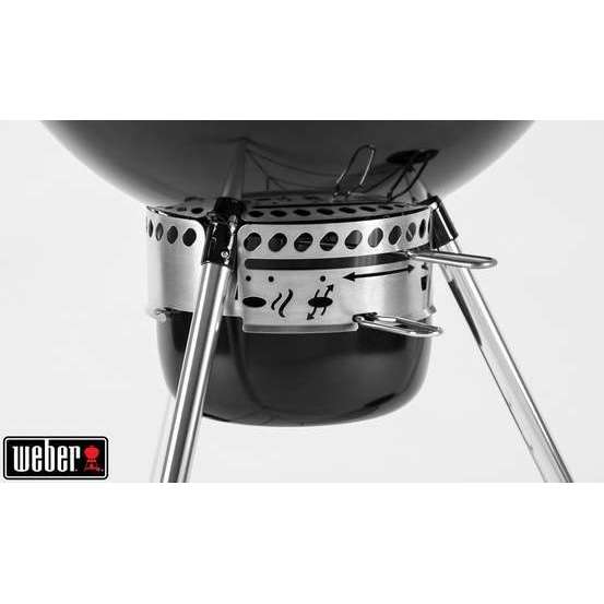 Barbecue charbon de bois MASTER-TOUCH GBS E-5750 acier noir - D.57 cm