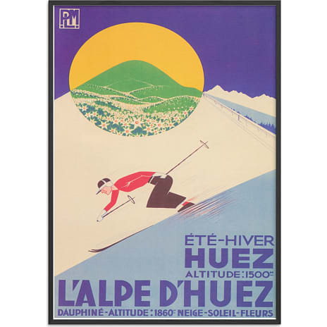 L’aple d’huez - 50x70 cm