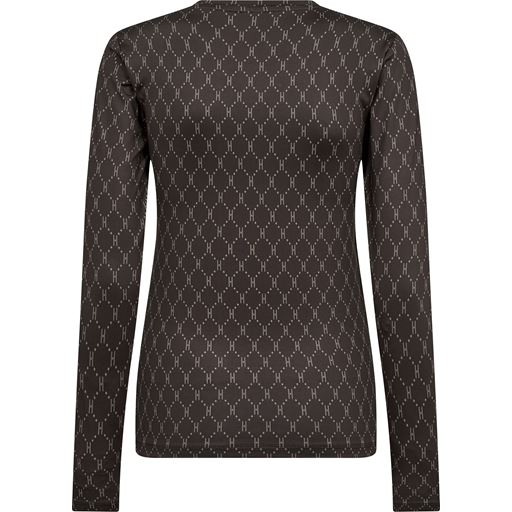 Hype The Detail Printed Bluse, Brown, S