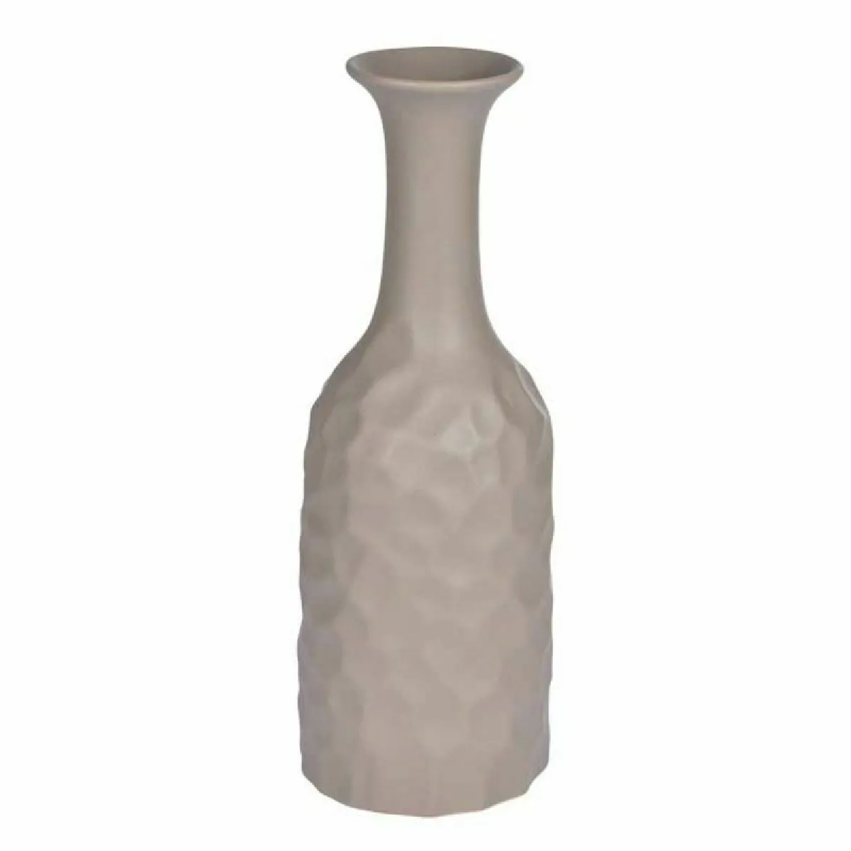 Paris Prix Vase Martelé - Céramique Taupe 30 cm