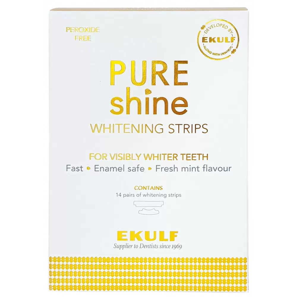 Ekulf Pure Shine Whitening Strips - 28 stk.