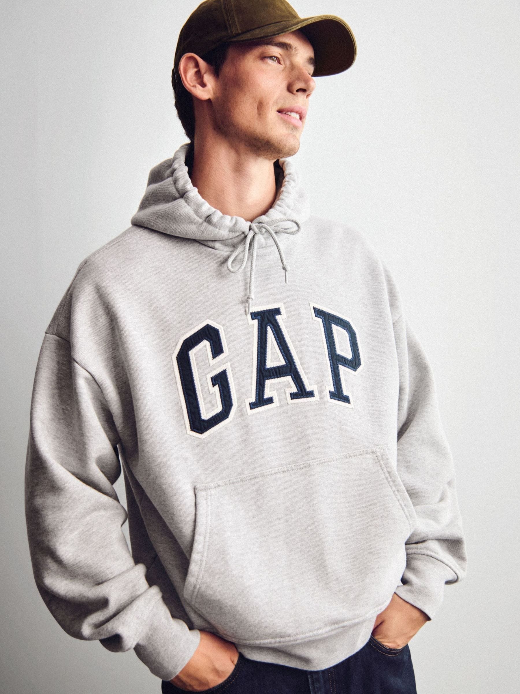 Gap VintageSoft hoodie met booglogo