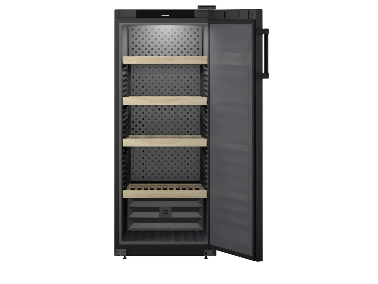 Liebherr WSbl 4601-20 001 Vinskab - FS, GrandCru, 1 zone, BlackDoor, 145x60cm