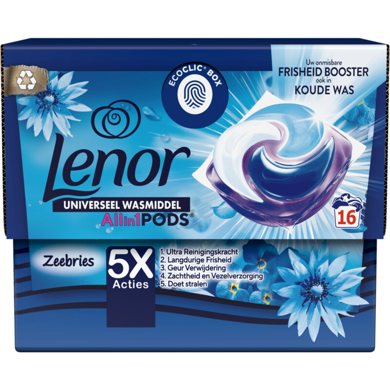 Lenor Zeebries wasmiddelcapsules