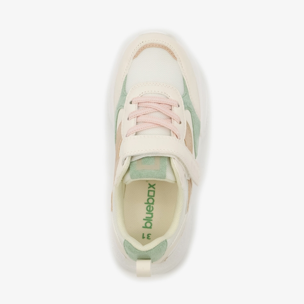 Blue Box cremekleurige meisjes dad sneakers