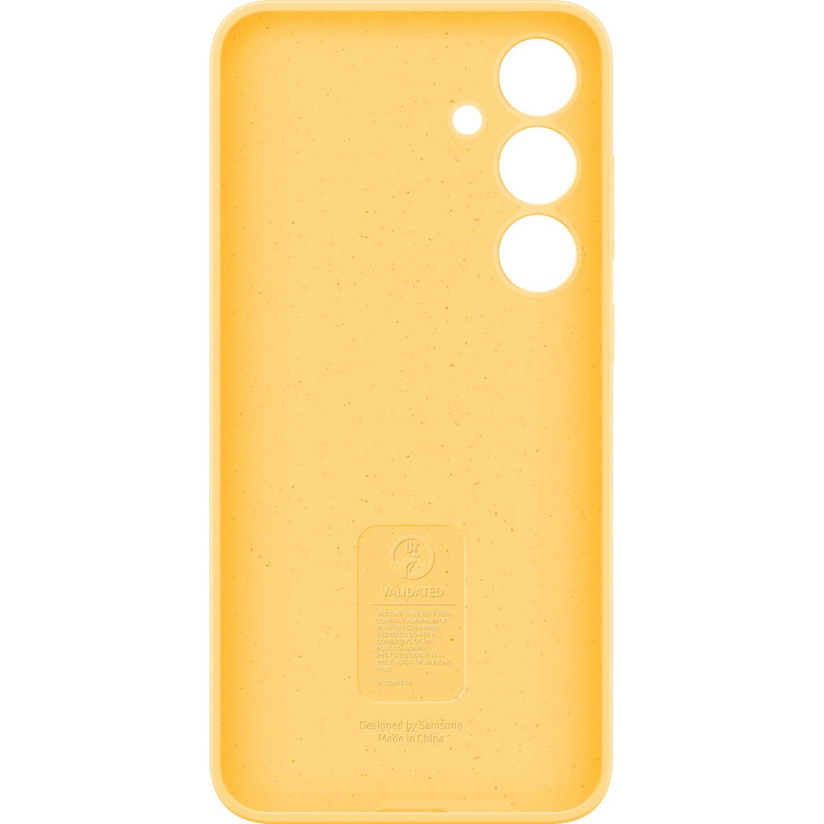 Samsung Galaxy S24 Plus silikondeksel (gul)