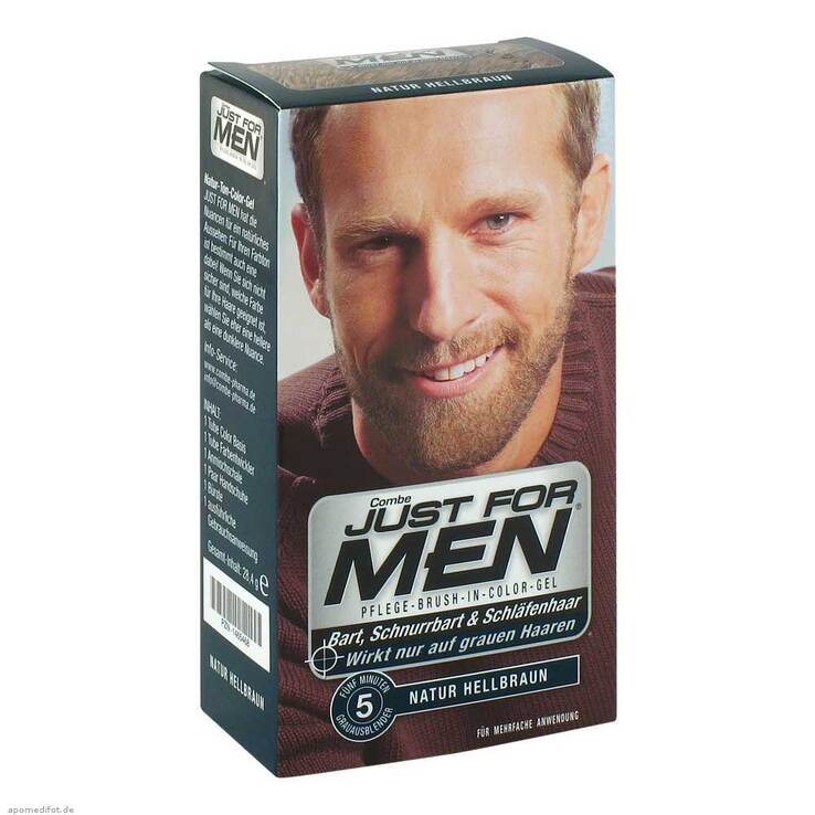 Just for men Brush in Color Gel hellbraun, 28.4 ml