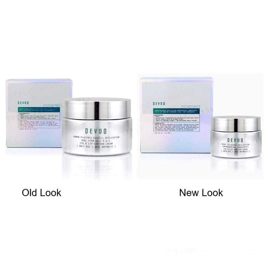DEVDO - Hpbrt Placenta Replication Comprehensive Ingredient Oog- en lipcontourcrème