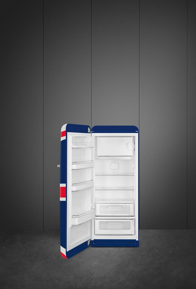 Smeg 50's style køleskab med fryser FAB28LDUJ5 (Union Jack)