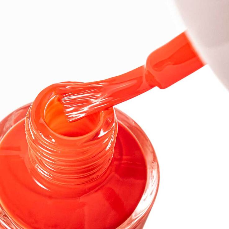 Meme Nagellack mit Silicium blutorange 12, 10 ml