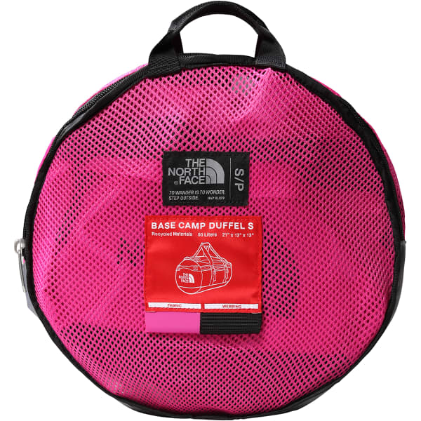 Duffel THE NORTH FACE BASE CAMP DUFFEL S FUSCHIA PINK/TNF BLACK