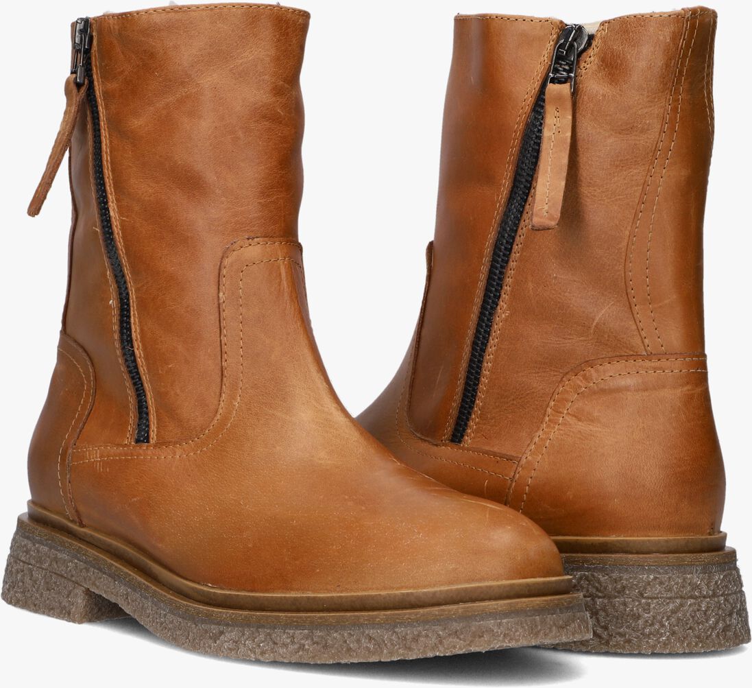 cognac ayana enkelboots 09-242
