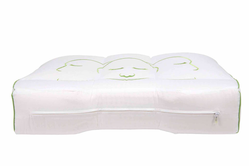 hard maar ligt primalatex hoofdkussen extra stevig (Support Groen) (60x70 cm)