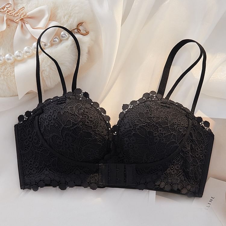 Sundewea - Effen kanten bh / slip / set