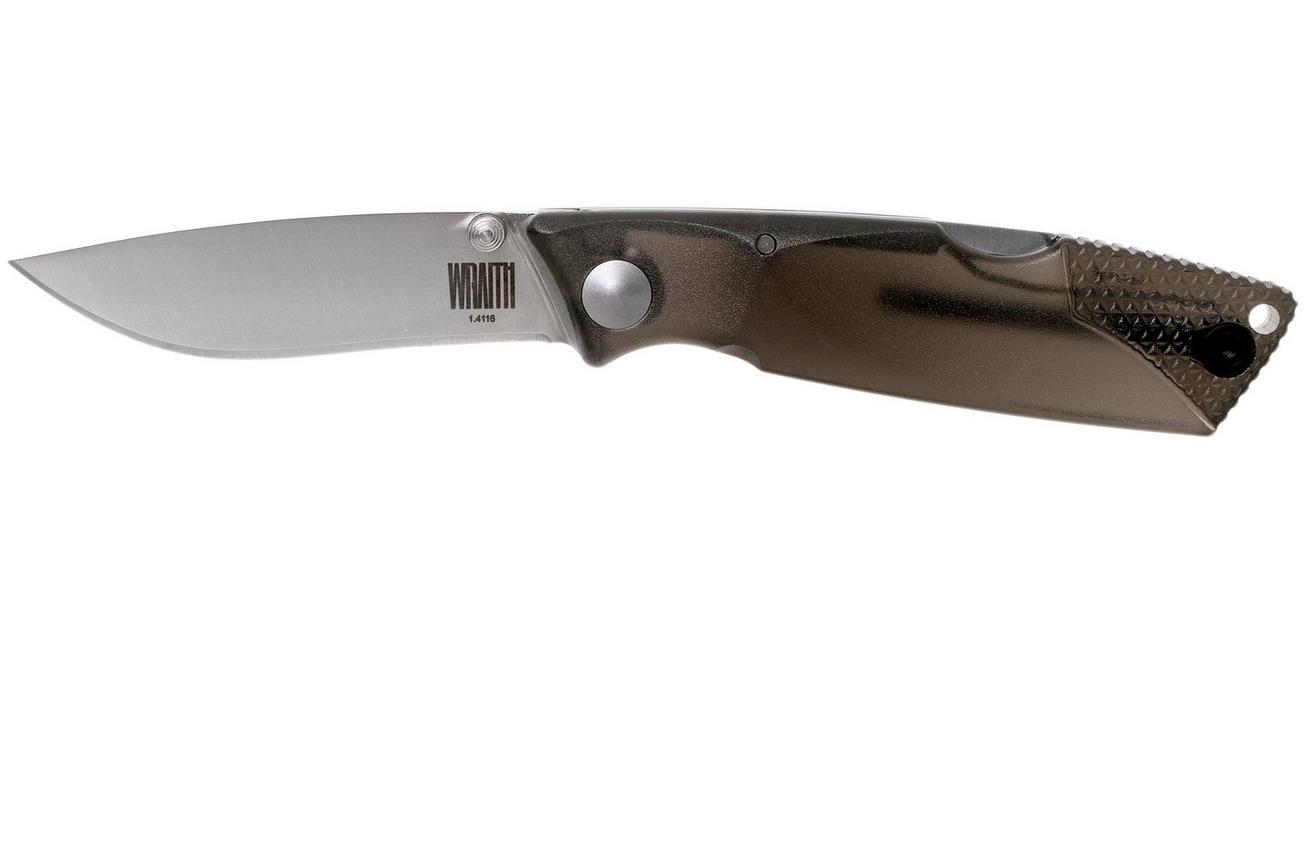 Ontario Wraith Folder 8798SMK Ice Series Smoke zakmes