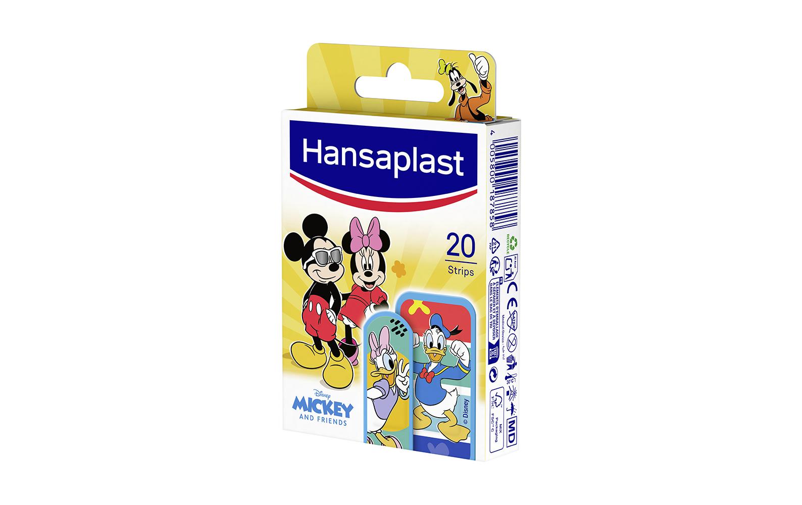 Wundpflaster Kids Mickey & Friends 20 StückKinderpflaster Disney