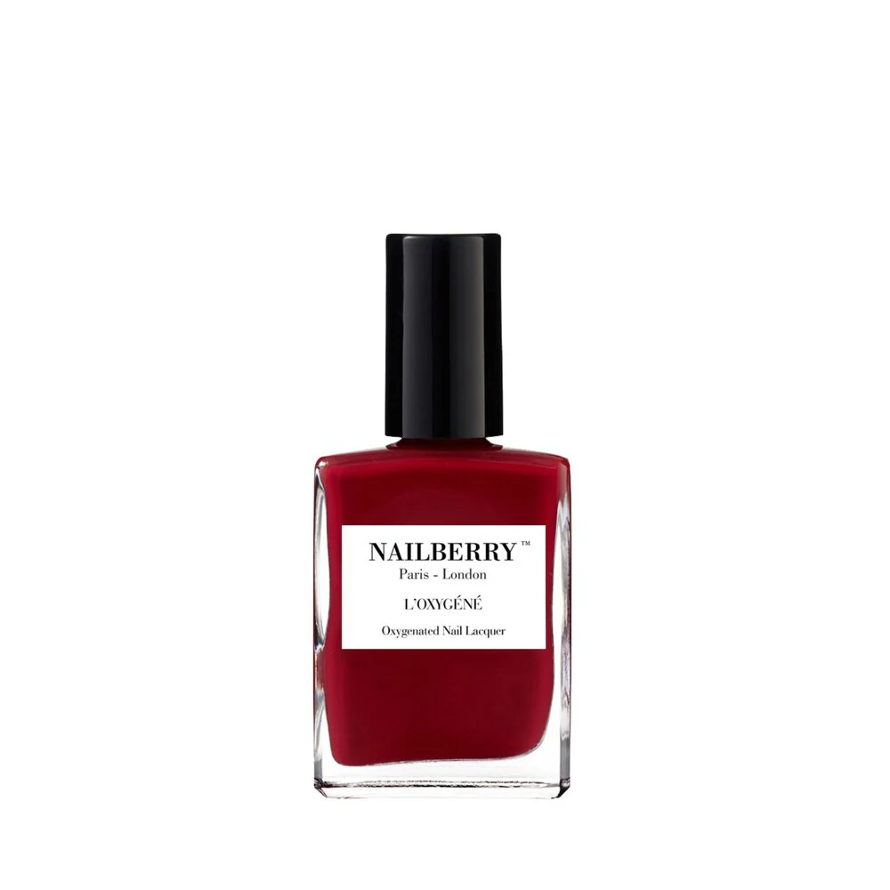 NAILBERRY  Le Temps des Cerises neglelak - Deep Red Burgundy