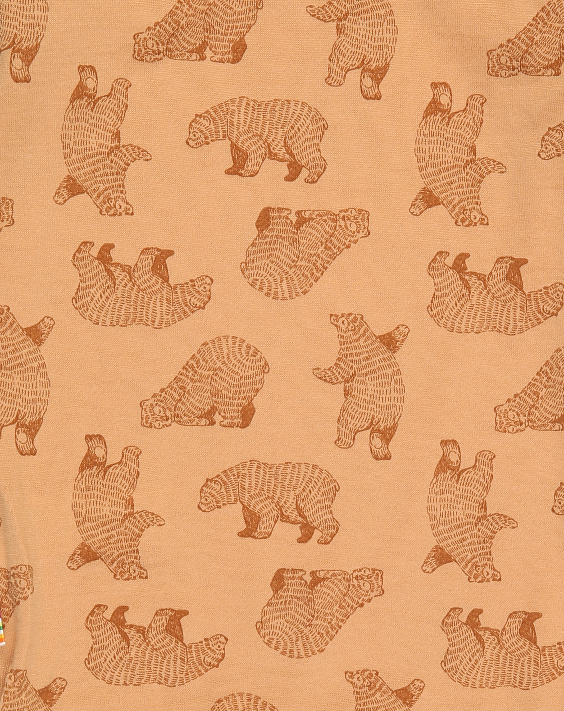 Langarm-Body 620 - BEAR AOP in copper
