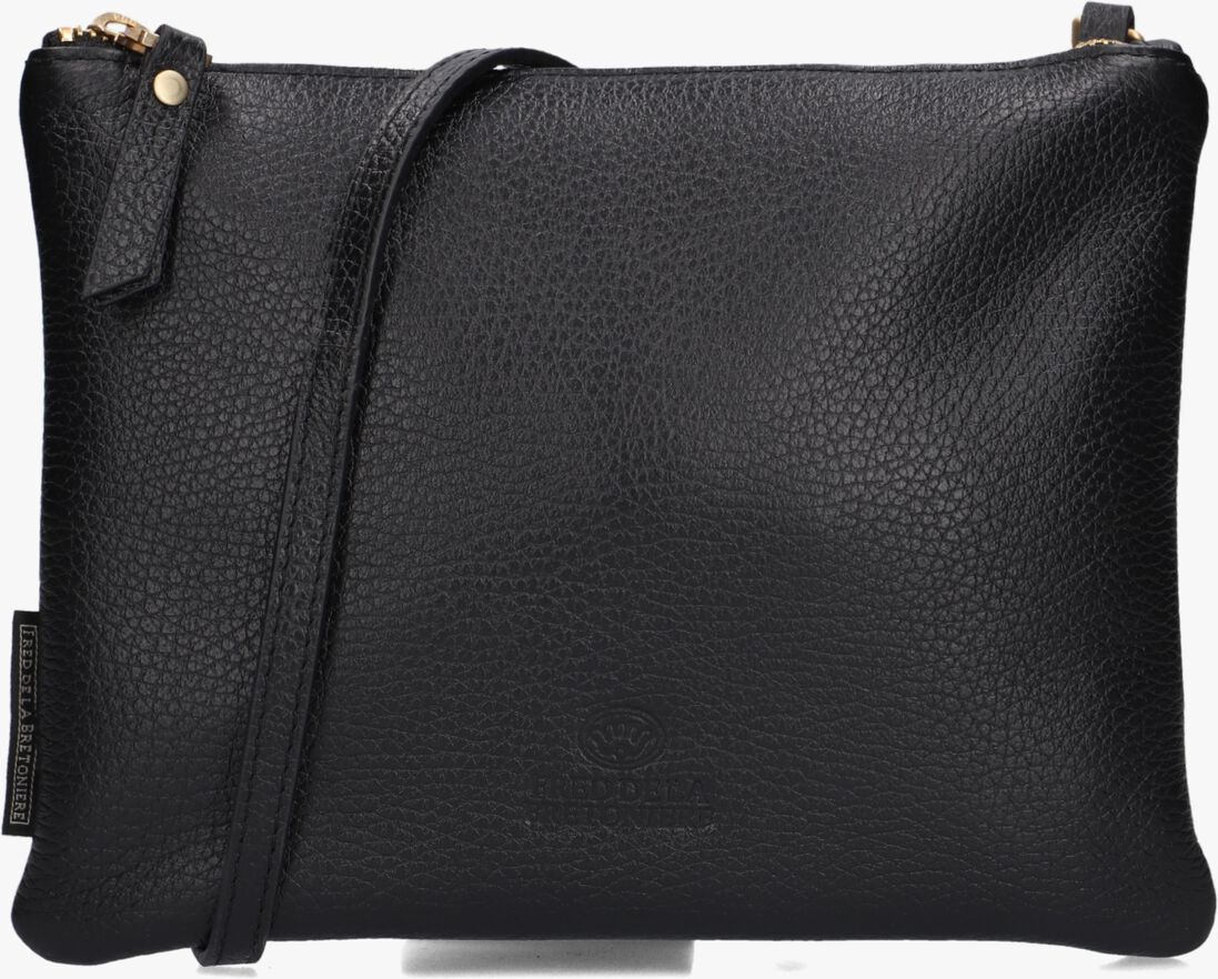 zwarte fred de la bretoniere schoudertas bregje crossbody