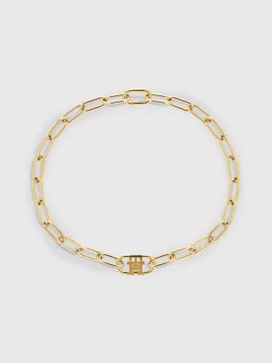 Colar com pingente banhado a ouro