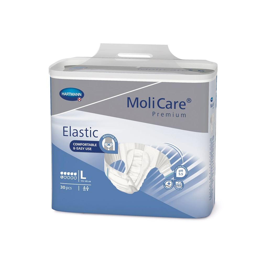 MOLICARE Elastic<br>30 Stück, L, 6 Tropfen