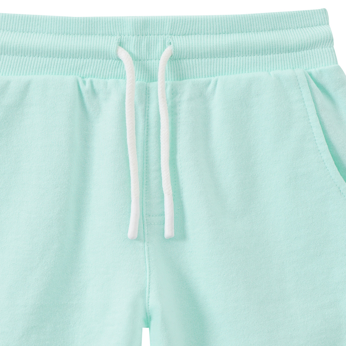 Topolino Jungen Joggingshorts mit Tunnelzug helltürkis