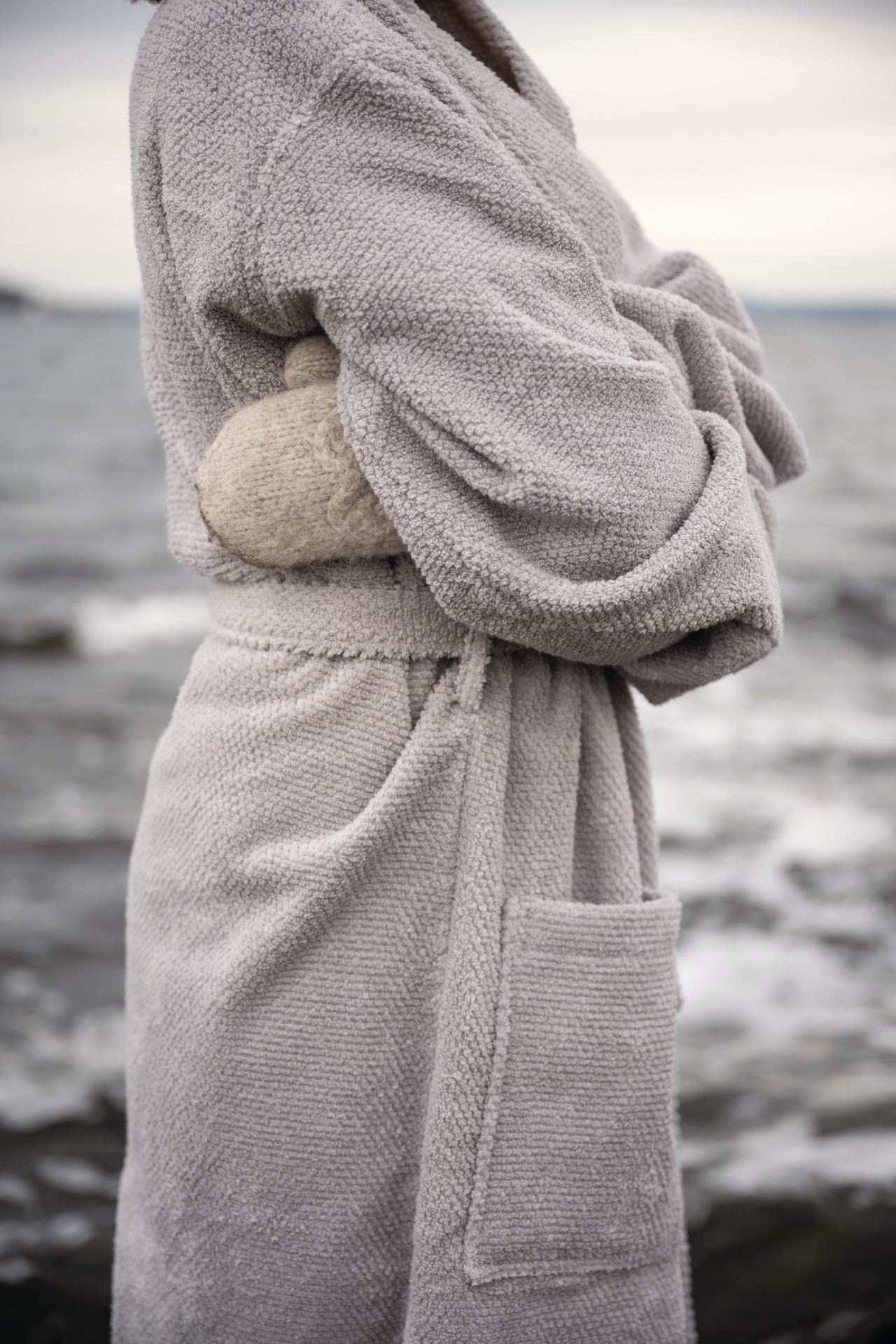 Håndkle taupe
