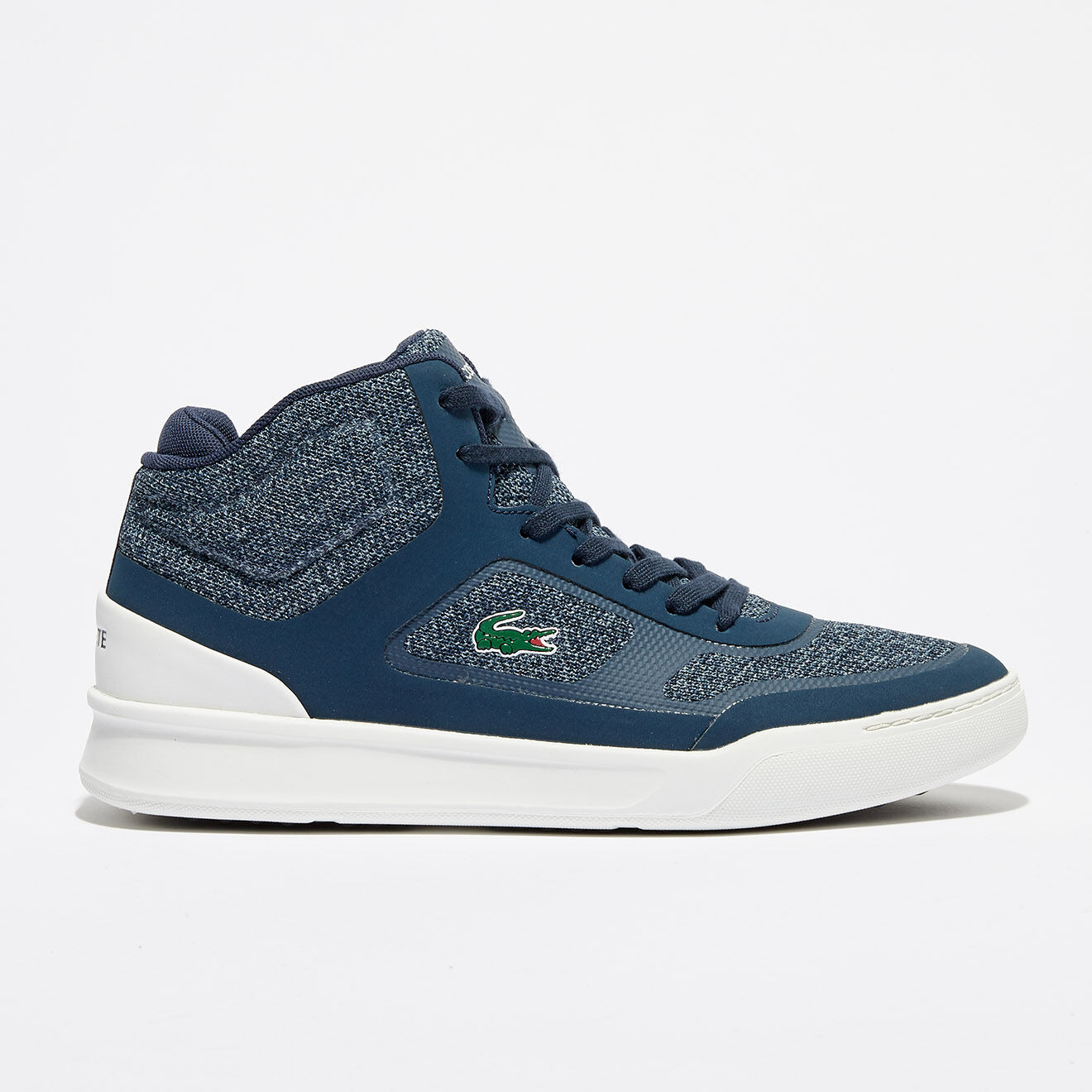 Lacoste Baskets Explorateur Spt Mid 317 2 bleu marine/blanc