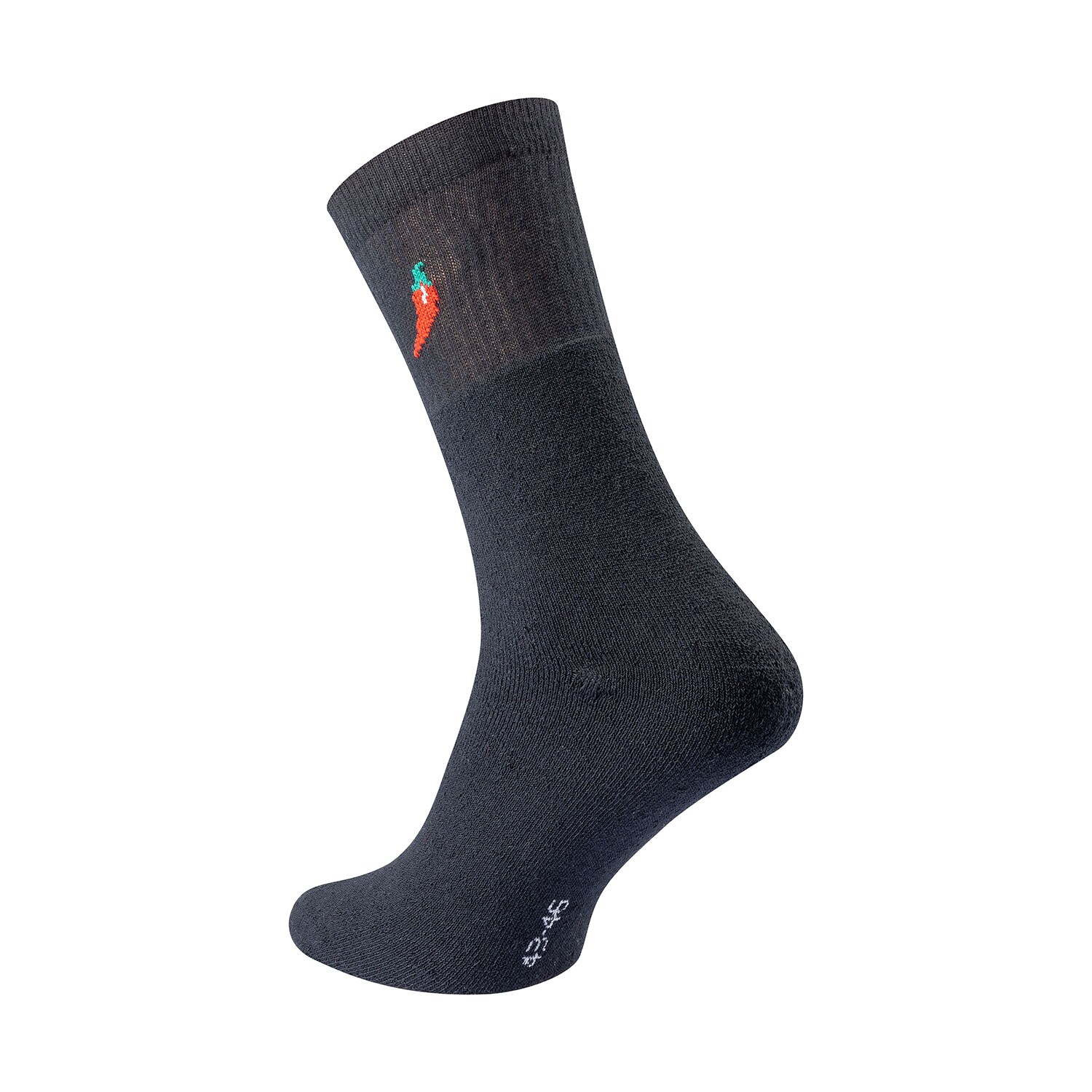 Chili Lifestyle Tennis Sport, 3 Paar, Herren, Damen, Baumwolle, schwarz