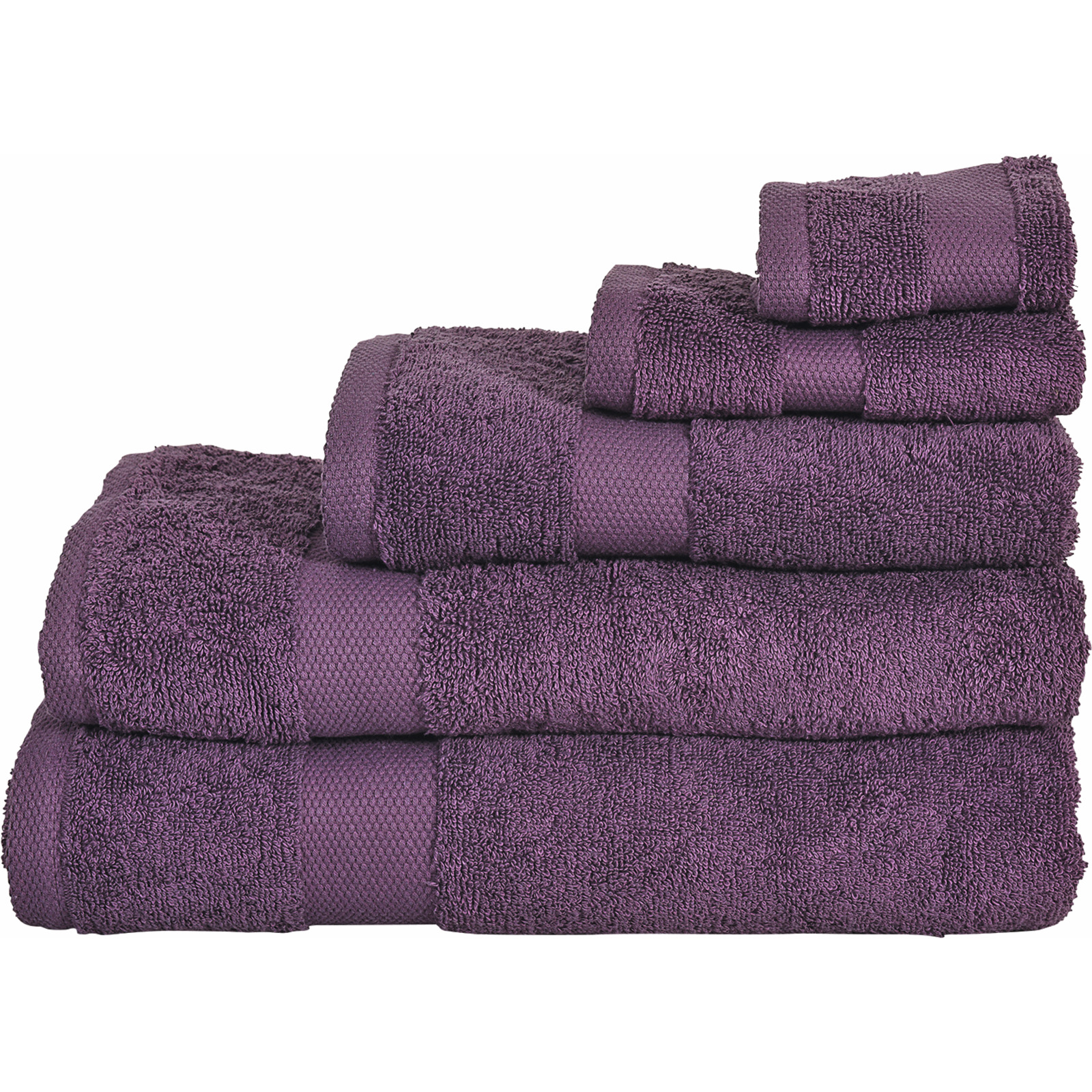 Wasc, 30x30 Frottée Waschlappen, violett