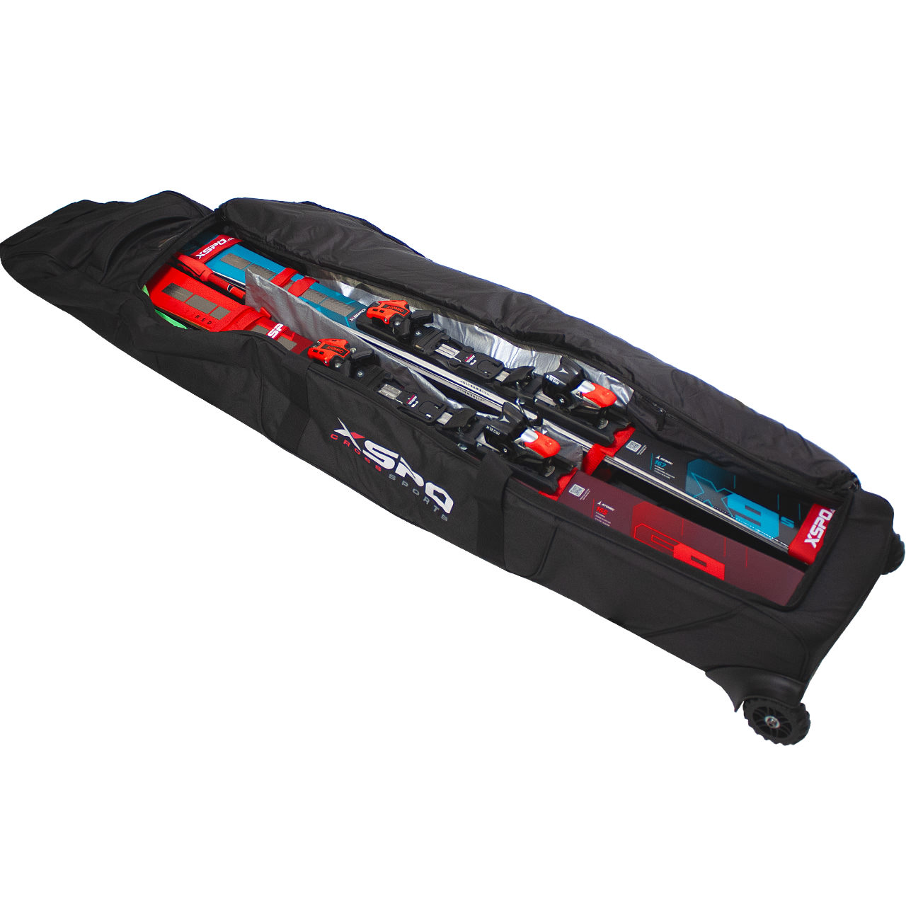 XSPO Magnum Padded Wheeled Ski Bag 160/187 cm – 2Pair | XSPO Skiausrüstung Preis Highlights | XSPO | X | MARKEN | XSPO